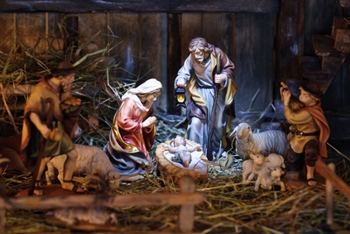Piccolo PRESEPE Nascita di Gesù 
